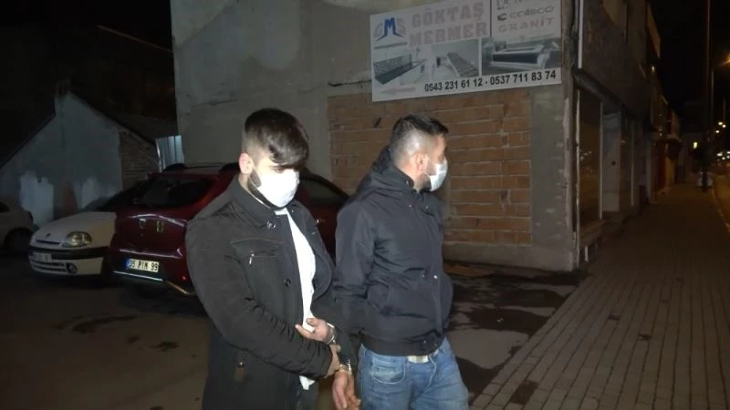 Otomobiliyle su almak için çıktı, ceza yemekten kurulamadı
