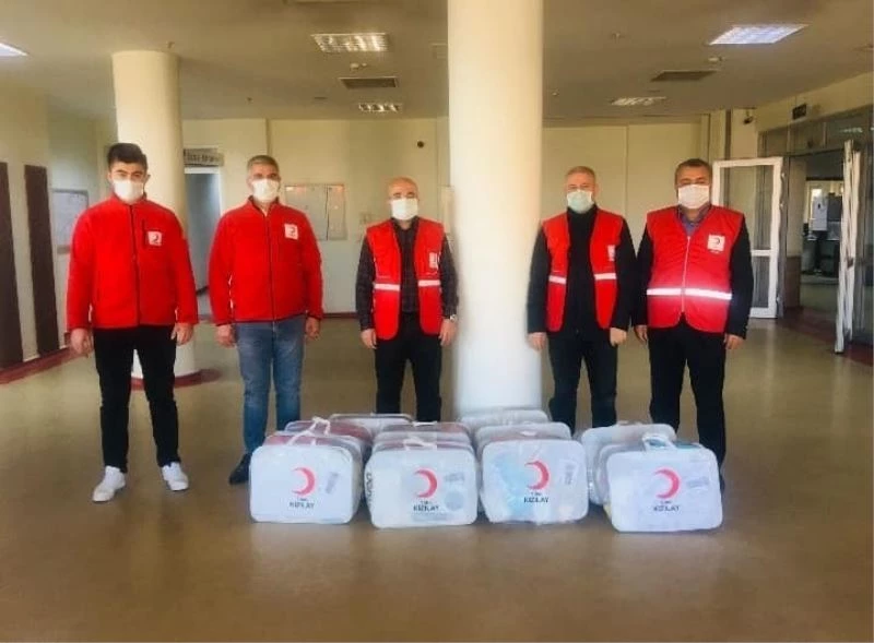 Kızılay’dan Kurtalan’da yardıma muhtaç ailelere yardım
