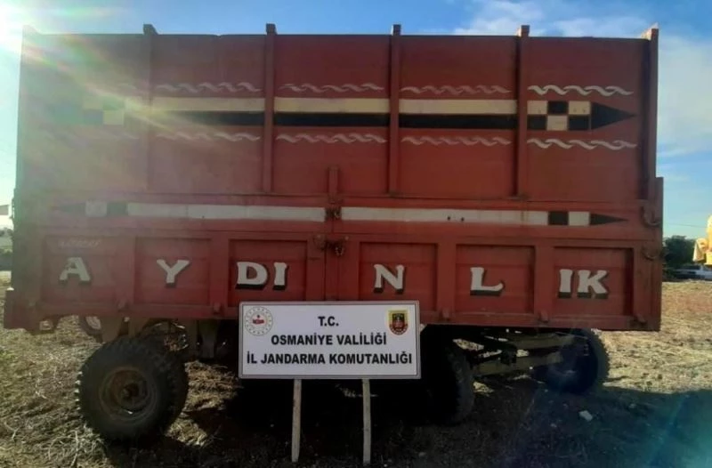 Çaldığı römorku galeriye satan şahıs yakalandı
