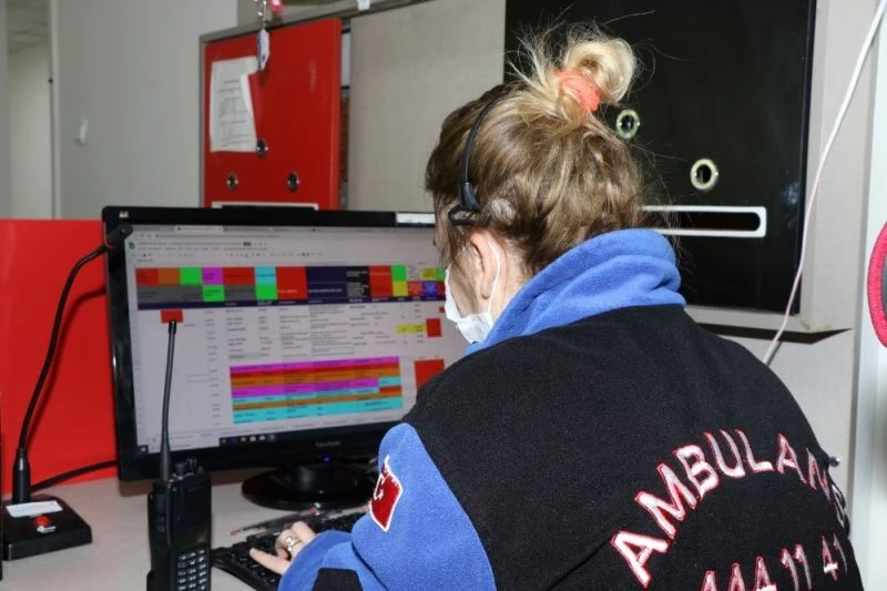 47 bin 424 kişiye hasta nakil hizmeti verildi
