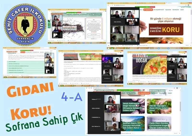 “Gıdanı Koru” kampanyası EBA üzerinden anlatıldı
