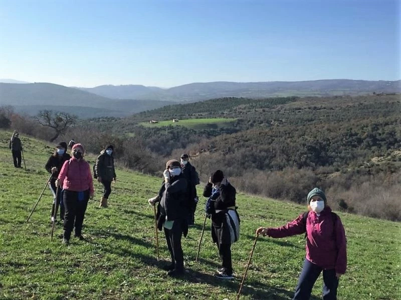 Cumhuriyet’in yürüyüş gurubu dağ-bayır geziyor
