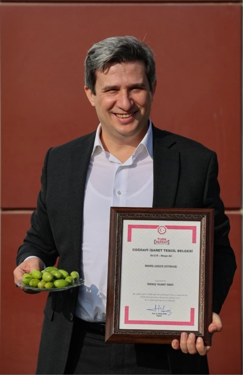 Ödemiş Ticaret Odası Çekişte Zeytinyağına coğrafi işaret tescili aldı
