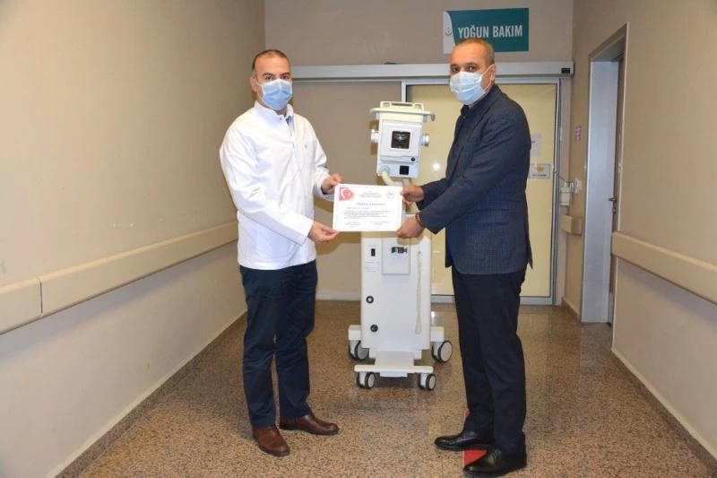Ortaca Devlet Hastanesine röntgen cihazı bağışlandı
