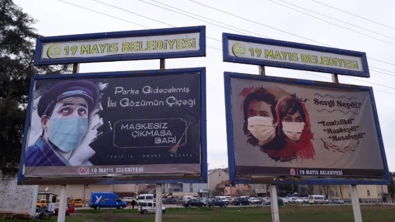 “Parka gidecekmiş 2 gözümün çiçeği, maske taksa bari”
