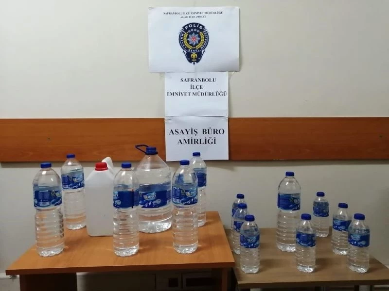 Karabük’te sahte içkiye geçit yok
