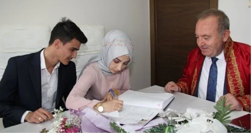 Sungurlu’da 2020 yılında 223 çift evlendi
