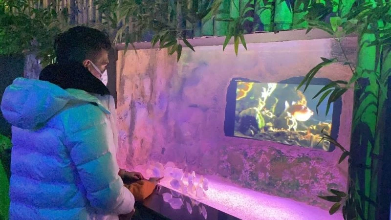 Falcao, ailesiyle birlikte Aslan Park ve Akvaryum’u gezdi
