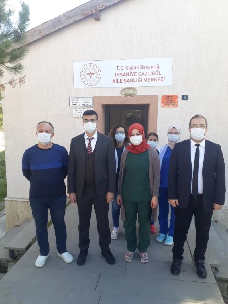 Gazlıgöl’de 112 acil sağlık istasyonu inşaatı devam ediyor
