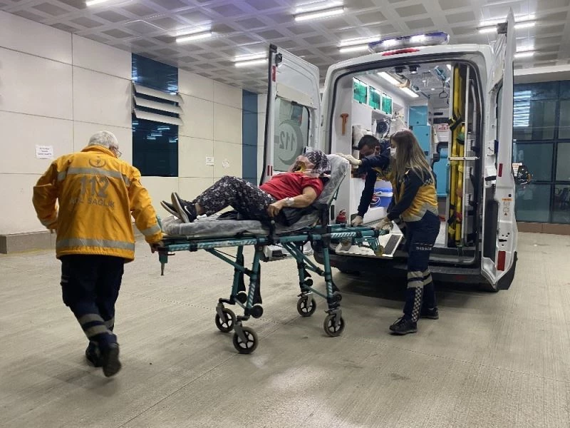 Düzce’de eşi tarafından dövülen kadın hastanelik oldu
