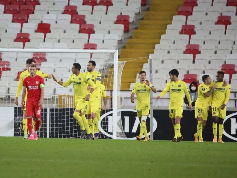 UEFA Avrupa Ligi: Sivasspor: 0 - Villarreal: 1 (Maç sonucu)
