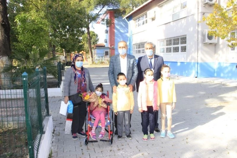 Atık yağlar tekerlekli sandalyeye dönüştü
