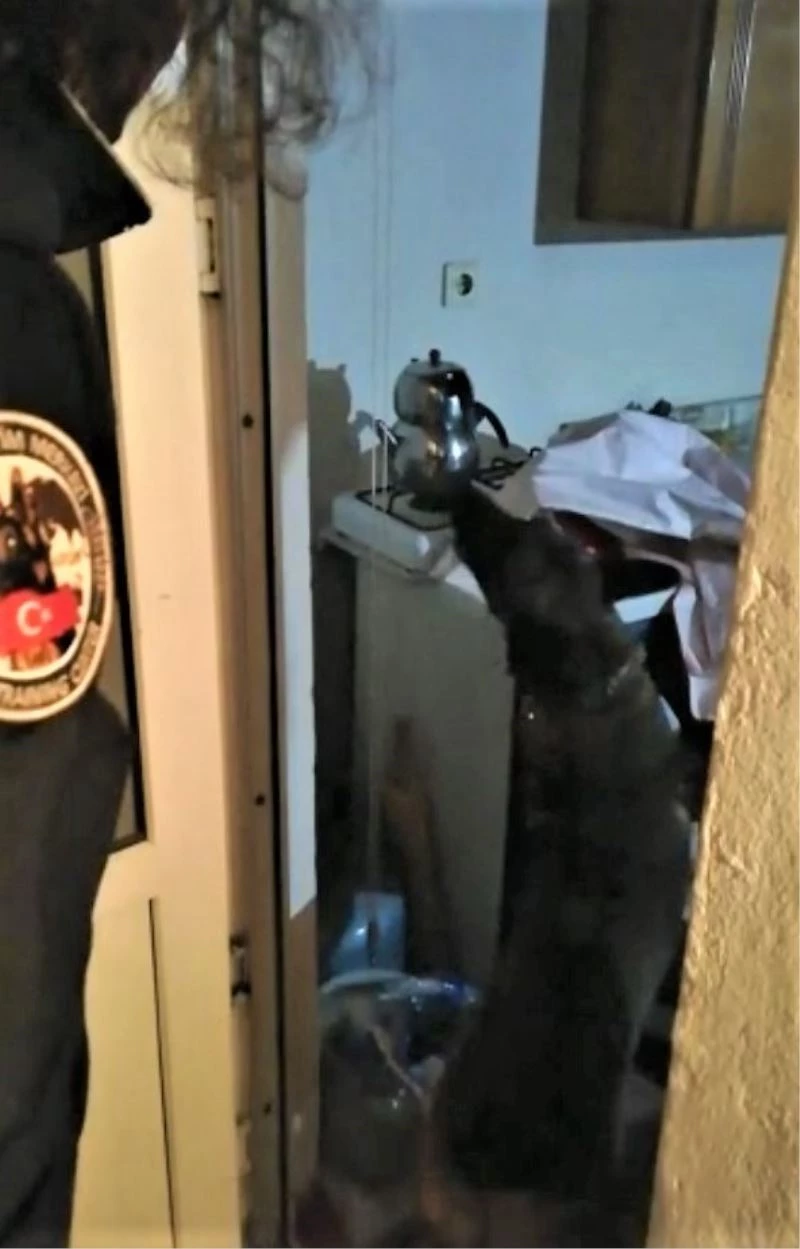 Yılbaşı operasyonunda 873 gram uyuşturucu madde ele geçirildi
