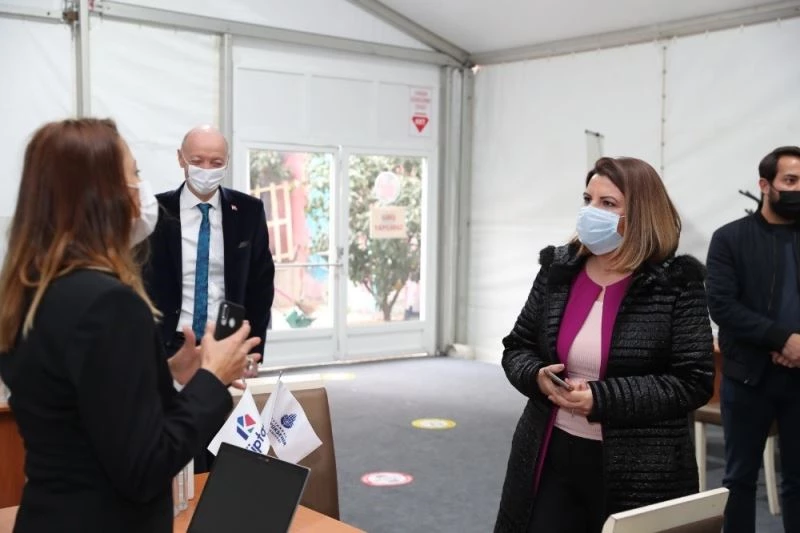 İzmit Çınar Evler için Belsa yanına irtibat çadırı kuruldu
