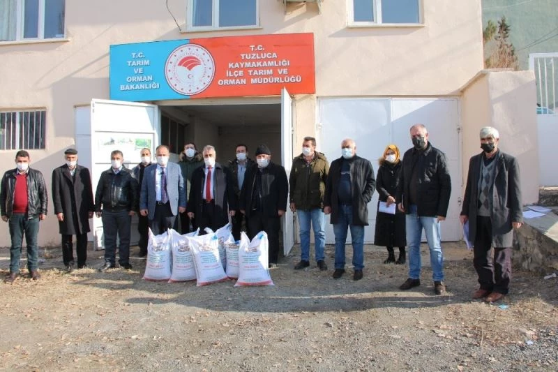 Iğdır’da çiftçilere Baklagil tohumu dağıtıldı
