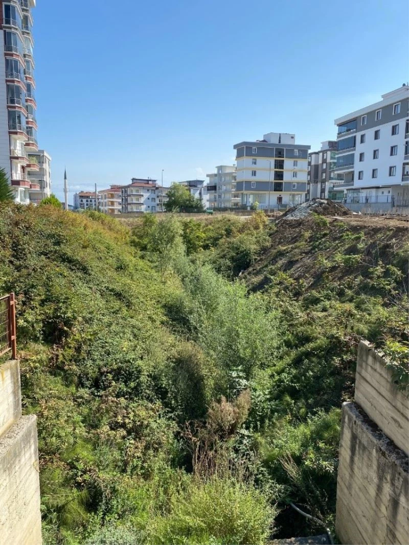 Sazak Deresi ıslah ediliyor
