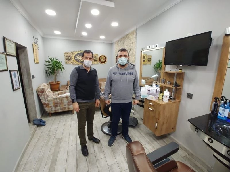 Körfez’de kuaförlere hijyen desteği
