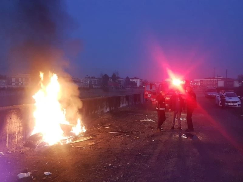 Düzce’de hava kirliliğine neden olan noktalar havadan denetleniyor
