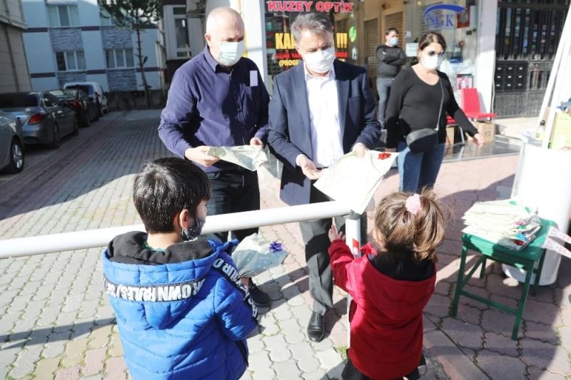 Atakum Belediyesi’nden minik Atakumlulara yeni yıl hediyesi
