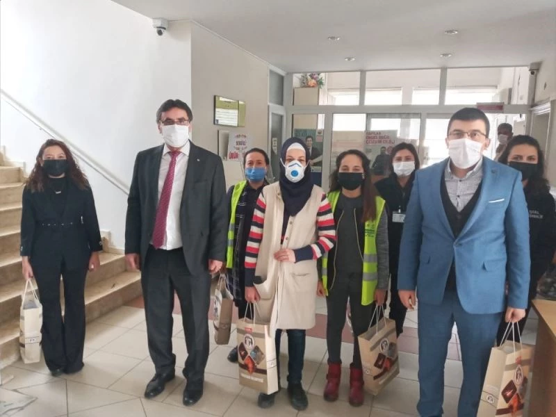 Başkan İnal’dan yeni yıl ziyareti
