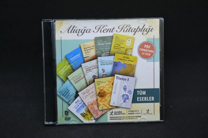 Aliağa Kent Kitaplığı’nın tüm serileri tek DVD’de toplanıyor
