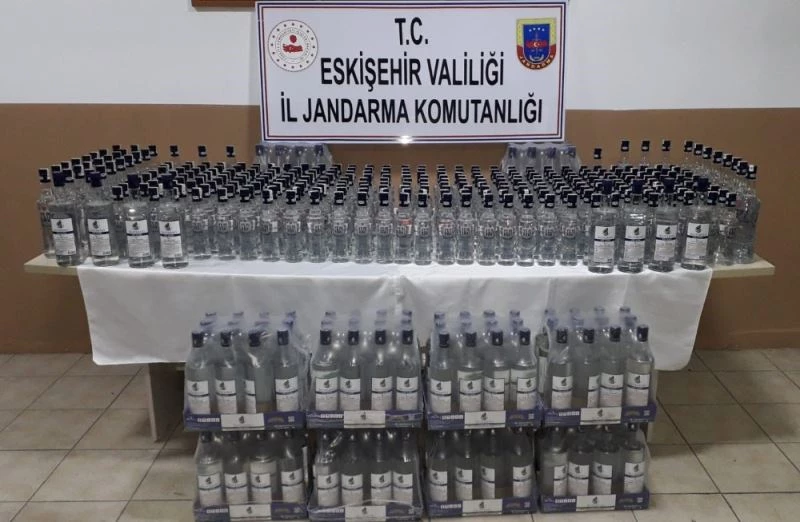 Alpu’da sahte içki operasyonu : 1 gözaltı
