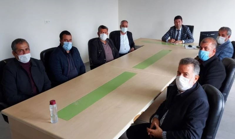 SYDV Müdürü Kuştepe muhtarlarla bir araya geldi
