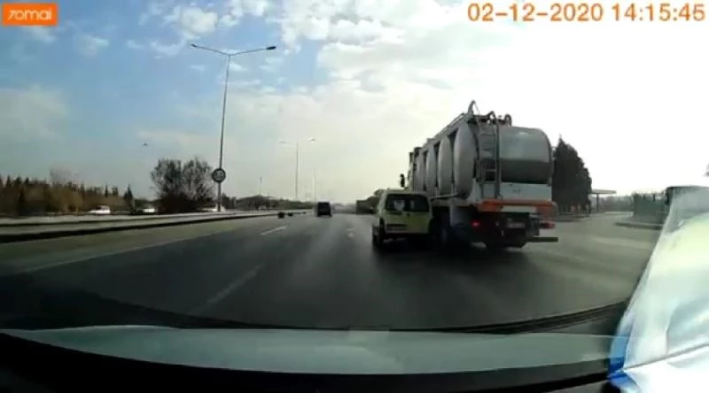 Sürücünün dikkatsizliği faciayla sonuçlanıyordu
