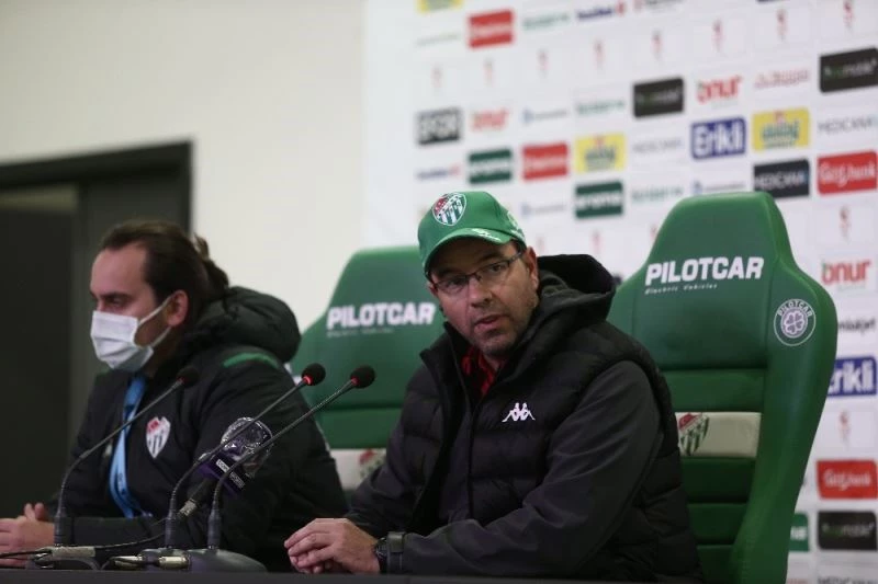 Bursaspor Teknik Sorumlusu Fazlı Tan: 
