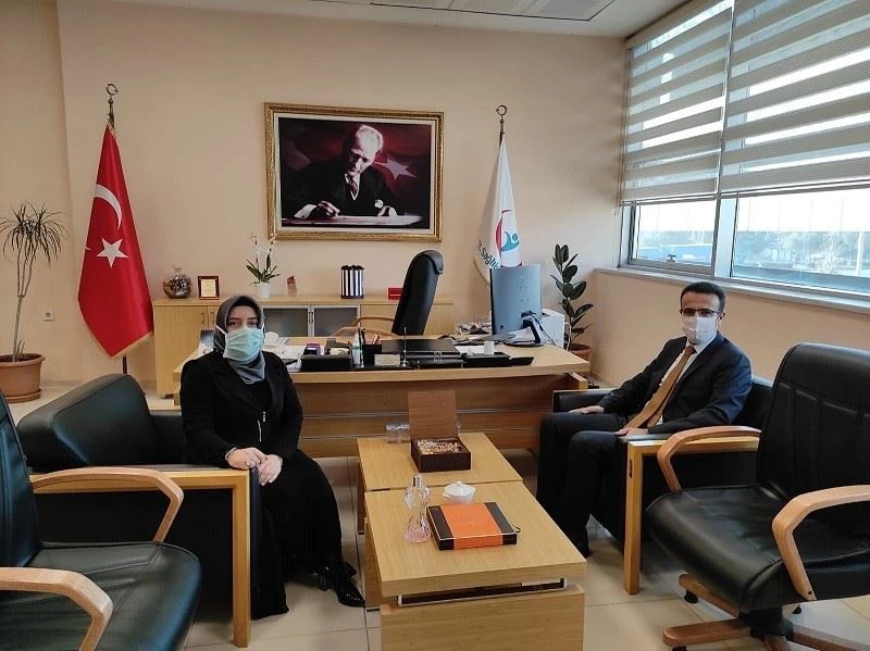 Kaymakamı Akpay devlet hastanesini ziyaret etti
