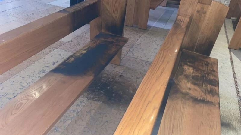 Kudüs’te Yahudi yerleşimciden kiliseyi yakma girişimi
