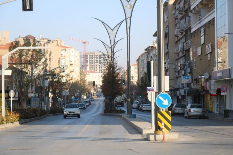 Yasaklar öncesi ve sonrası, Kırşehir sessizliğe büründü
