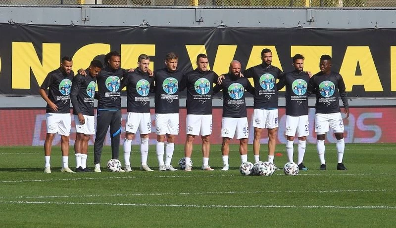 Rizesporlu futbolcular, Abarhoun’u unutmadı
