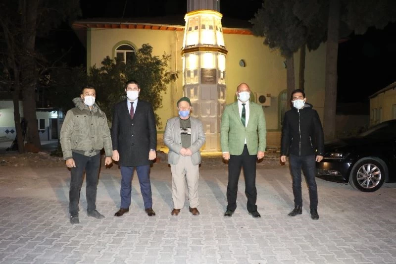 Kapaklı Camiinde LED aydınlatma
