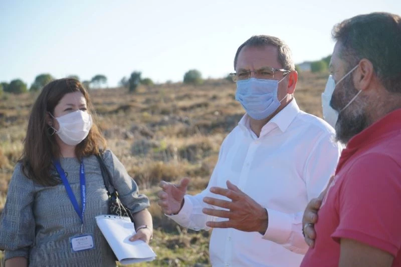 Ayvalık’ta yerleşke hazırlığı
