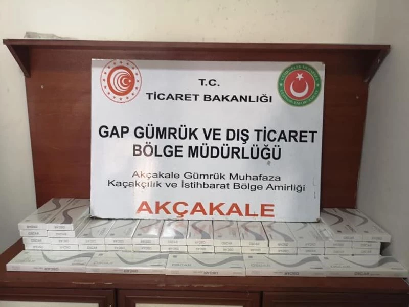 Gümrükte 500 paket sigara ele geçirildi
