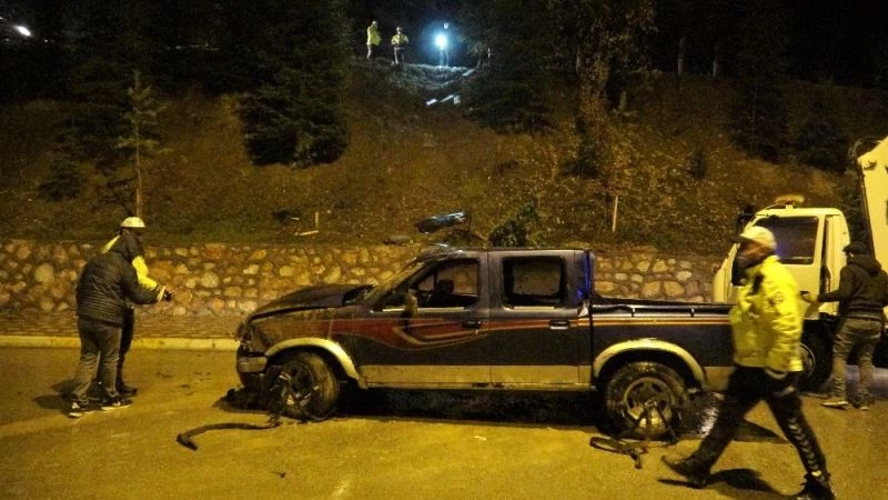 Kısıtlama kazada yaptı, 7 bin 328 lira ceza yedi
