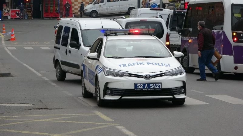 Ordu’da polis ekiplerinden anonslu denetim
