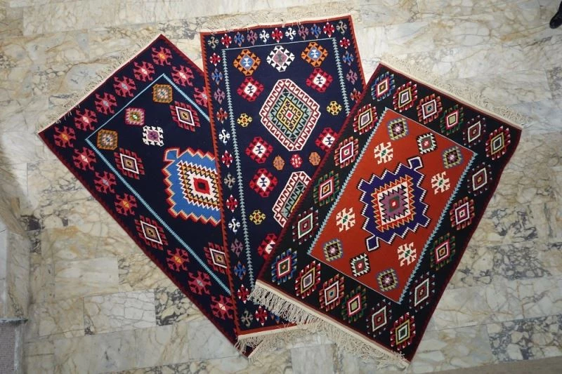 Oğuz boylarının kültürel mirası Cengerli Kilimi ekonomiye kazandırılıyor
