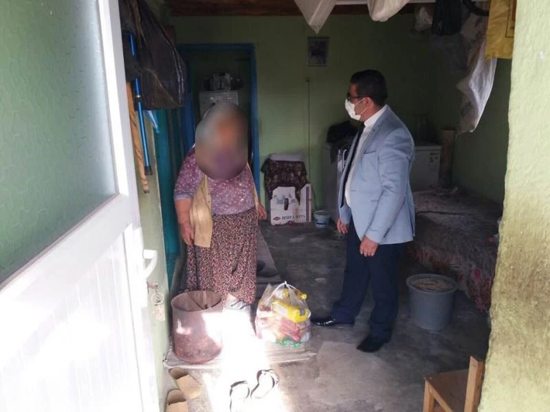 Vatandaş mağduriyet yaşamasın diye eve hizmet
