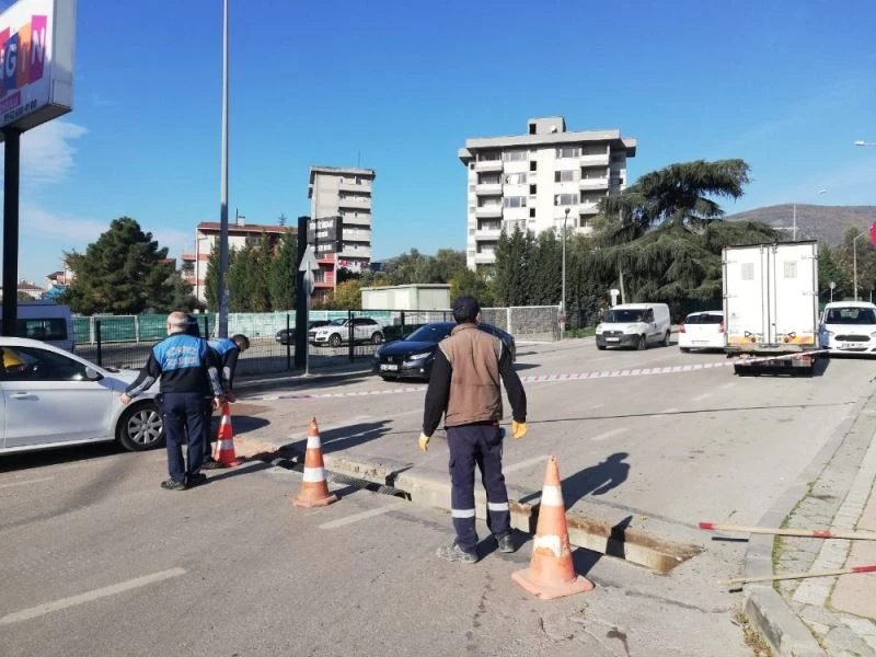 Zarar gören mazgallar değiştiriliyor
