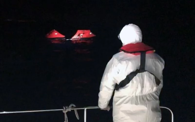 Yunan Sahil Güvenliği can salıyla Türk karasularına aitti
