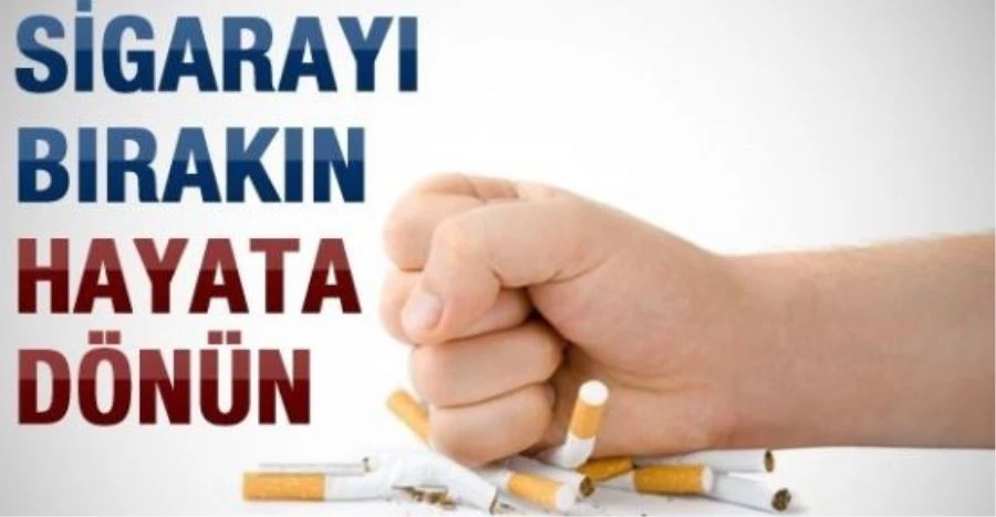 YEŞİLAY ŞUBE BAŞKANI TUFAN: SİGARADAN KURTULMAK MÜMKÜN