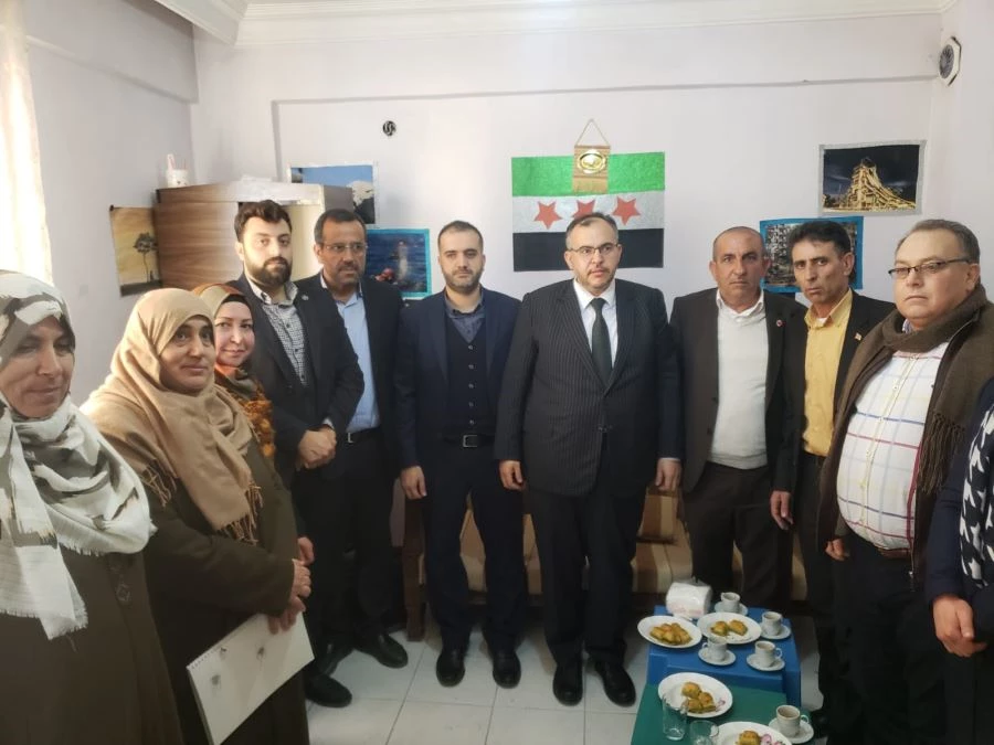 ÇALIŞKAN’DAN SURİYELİ KADINLAR HEYETİ’NE ZİYARET