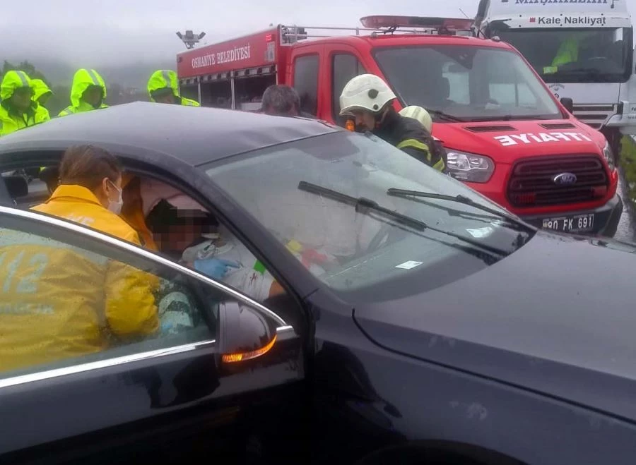 KONTROLDEN ÇIKAN OTOMOBİL TIR