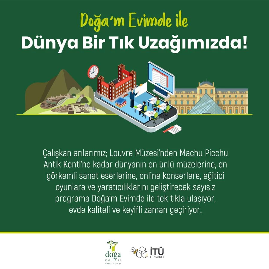 DOĞA’M EVİMDE SIRA DIŞI BİR DİJİTAL DENEYİM SUNUYOR
