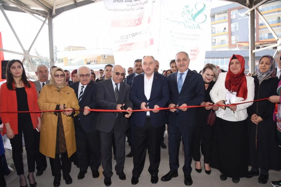 OSMANİYE BELEDİYESİ EL EMEĞİ KADIN ÜRETİCİ PAZARI AÇILDI