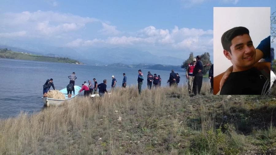 ASLANTAŞ BARAJI’NDA KAYBOLAN GENCİN CENAZESİ BULUNDU