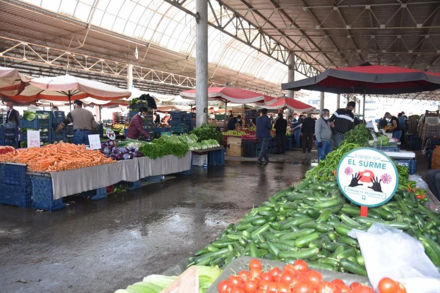 OSMANİYE İL PANDEMİ KURULU KARARINCA 3 NOKTADA 4 GÜN SEMT PAZARI KURULACAK