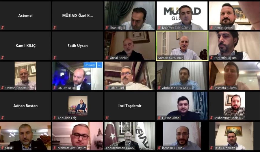 KURTULMUŞ MÜSİAD YÖNETİMİYLE BİR ARAYA GELDİ